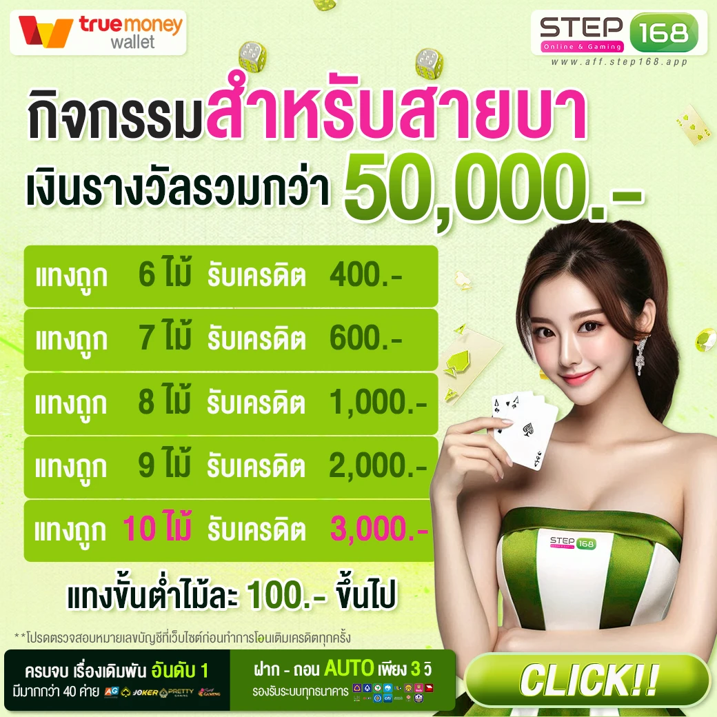 เดิมพันออนไลน์ที่ดีที่สุด STEP168